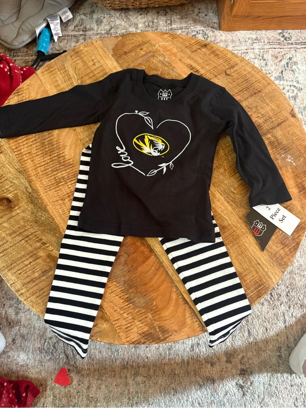 Mizzou / Missouri baby girls outfit 18 months